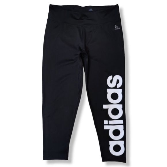 ADIDAS CLIMALITE CAPRI LEGGINGS - Picture 2 of 5